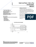 ADXL326 Acelerometro