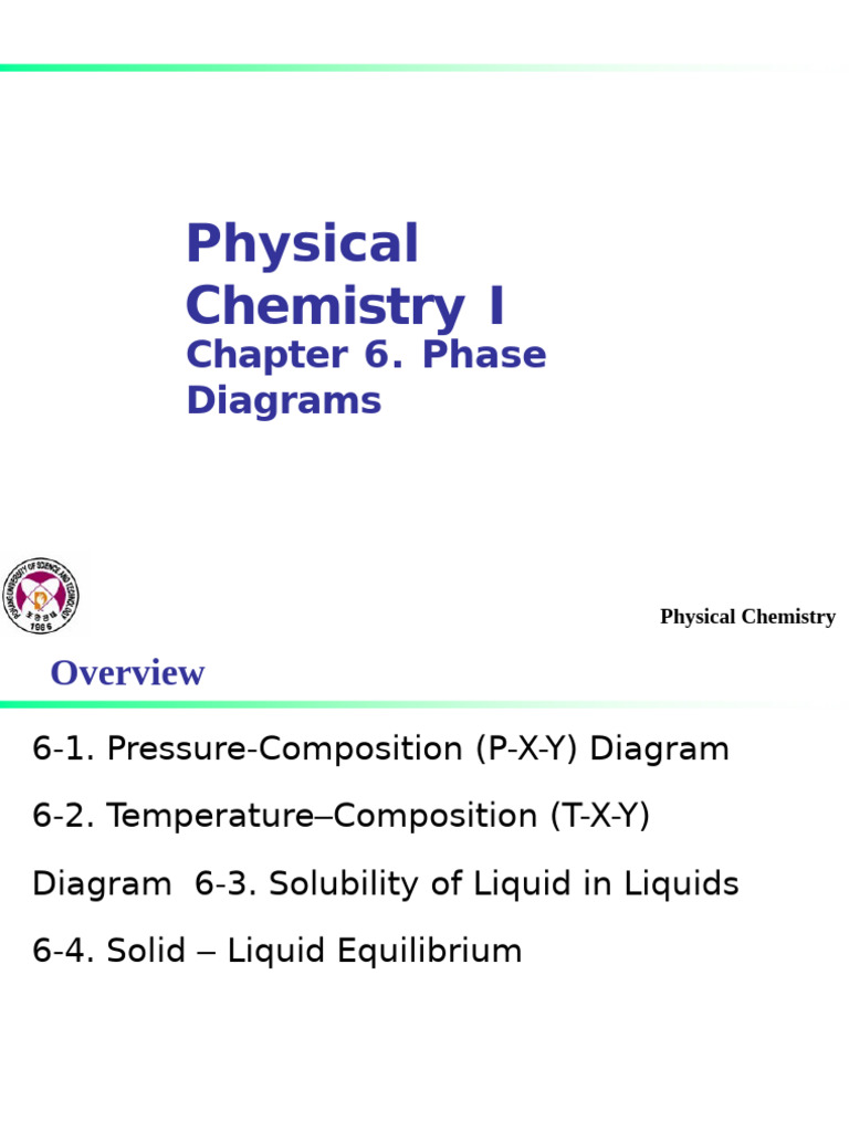Phase Diagrams in Physical Chemistry | PDF | Phase (Matter ...