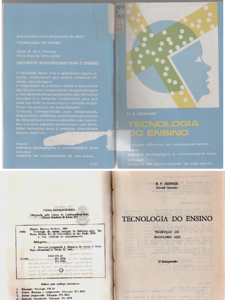 SkinnerTecnologias de Ensino Máquina de Ensinar PDF