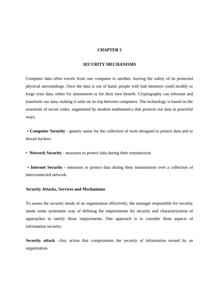 Computer Security CHAPTER 5 | PDF | Firewall (Computing) | Proxy Server