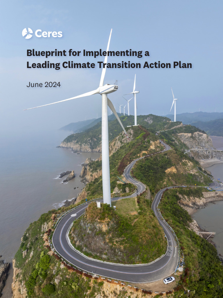 Blueprint For Leading Climate Transition Action Plan | PDF | Climate ...