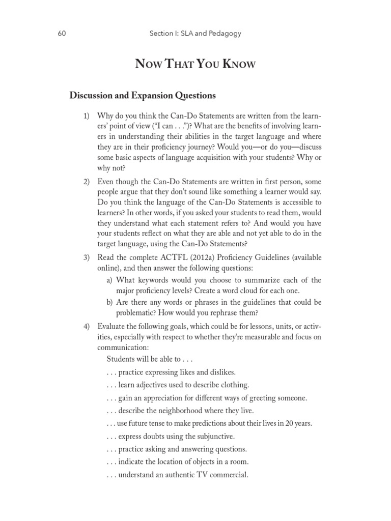 60-64 QA Chapter Goal Assessment | PDF | Vocabulary | Rubric (Academic)