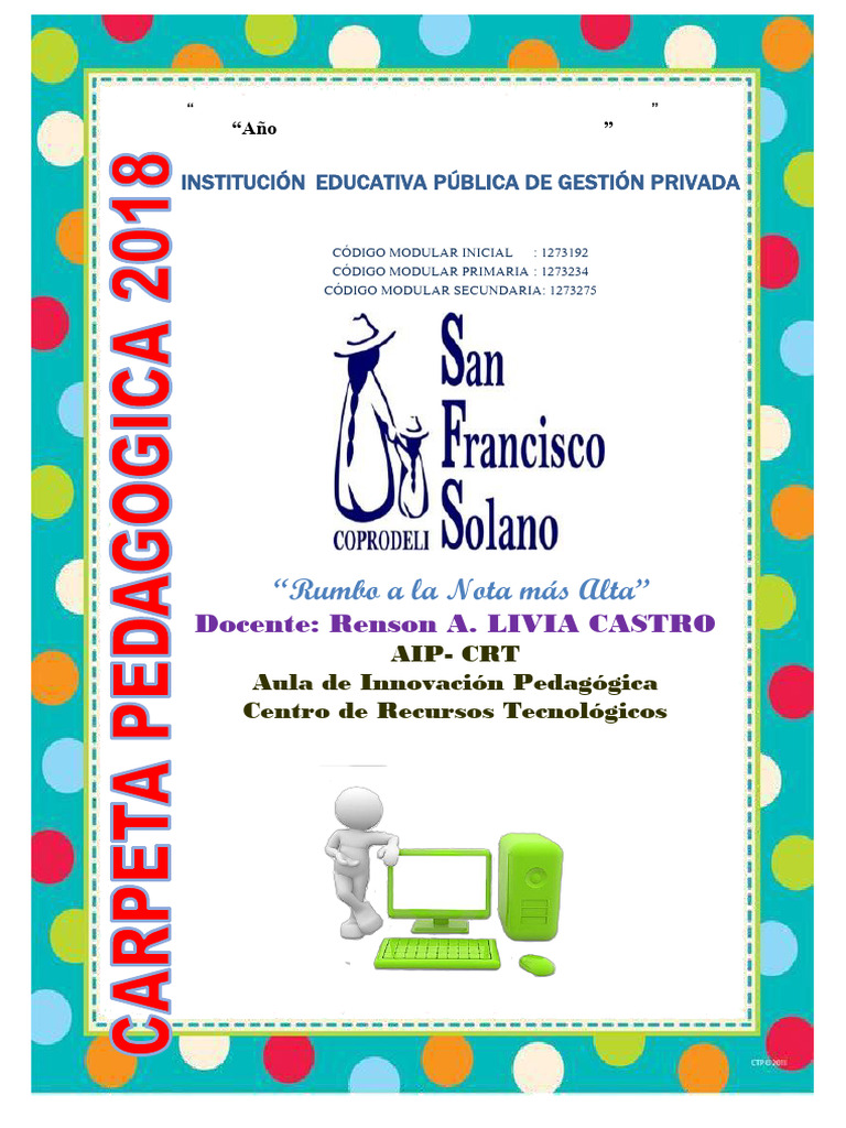 2018 Carpeta Aip Crt | PDF | Aprendizaje | Enseñando