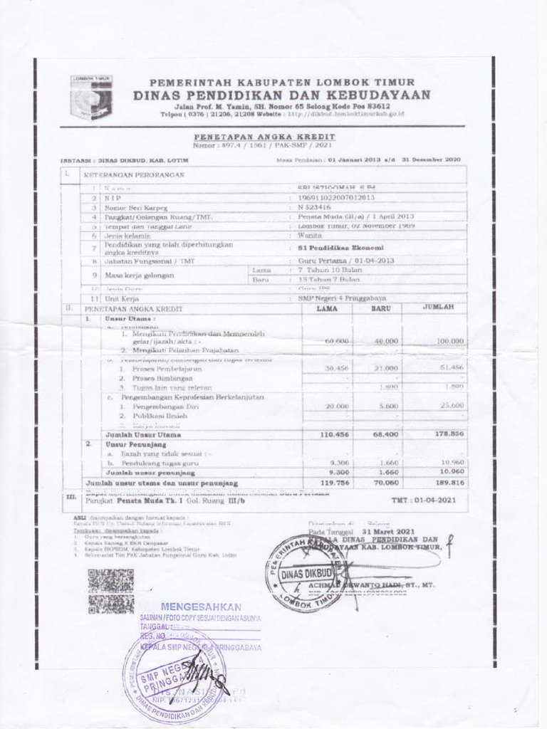2 Pak Konvensional | PDF