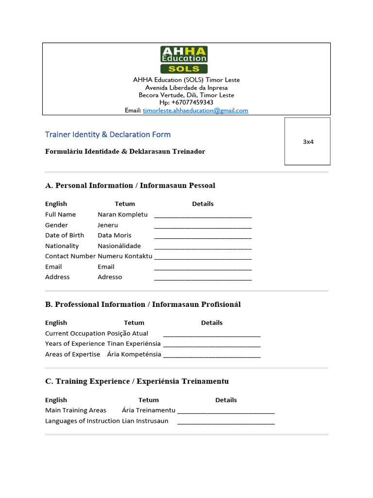 .Trashed-1764123033 - 33-A Detailed Personal Identity Form Anai | PDF