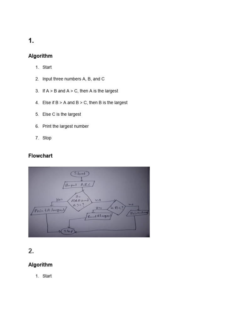 Algorithms for Number Operations | PDF