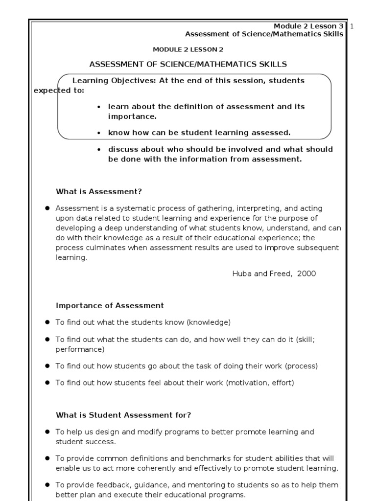 Evaluating Scribd for Science Assessment | PDF | Educational Assessment ...