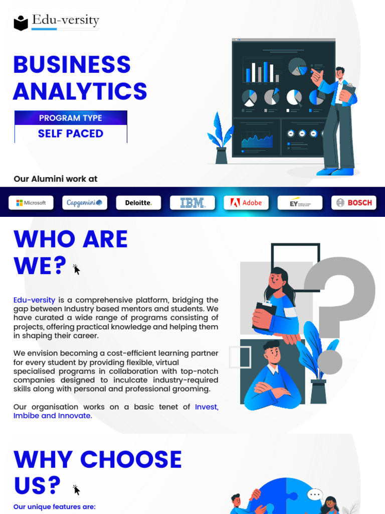 Business Analytics Program Overview | PDF | Microsoft Excel | Analytics