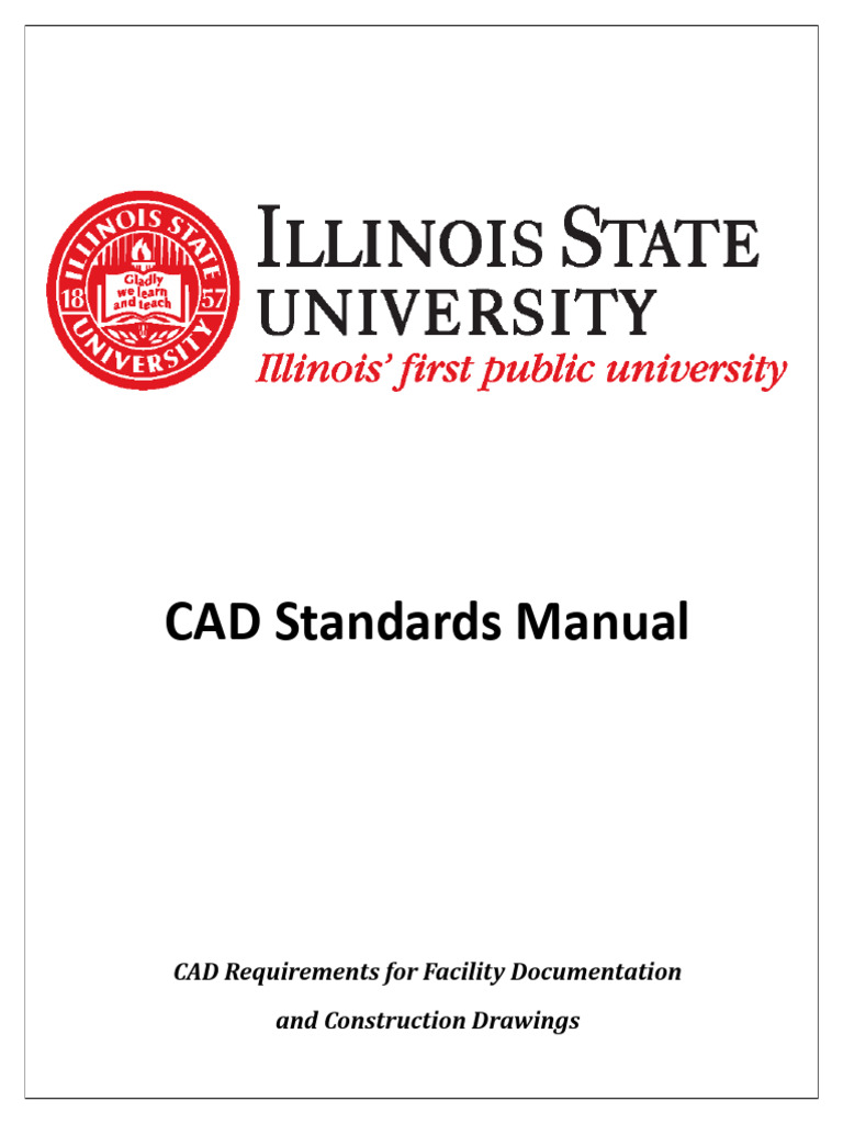 Illinois State University CAD Standards | PDF | Golf Course | Stairs