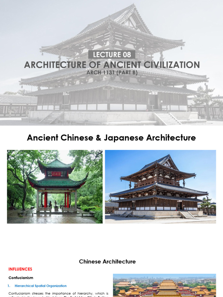 Ancient Chinese and Japanese Architecture Insights | PDF | Confucianism