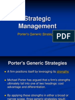 Strategic Management: Porter's Generic Strategies