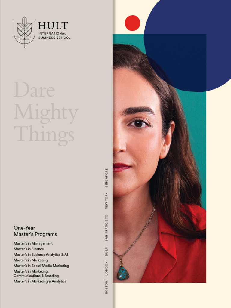 Hult Master's Programs Overview 2025 | PDF | Artificial Intelligence ...