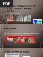 First Aid for Bitumen Burns | PDF | Burn | Asphalt