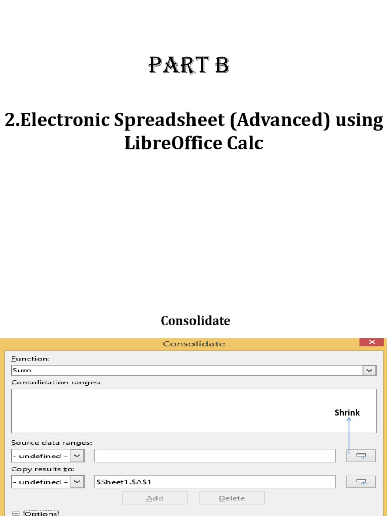 Advanced LibreOffice Calc Techniques | PDF
