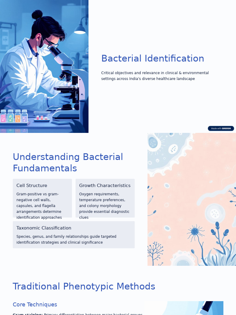 Bacterial Identification | PDF | Antimicrobial Resistance | Polymerase ...