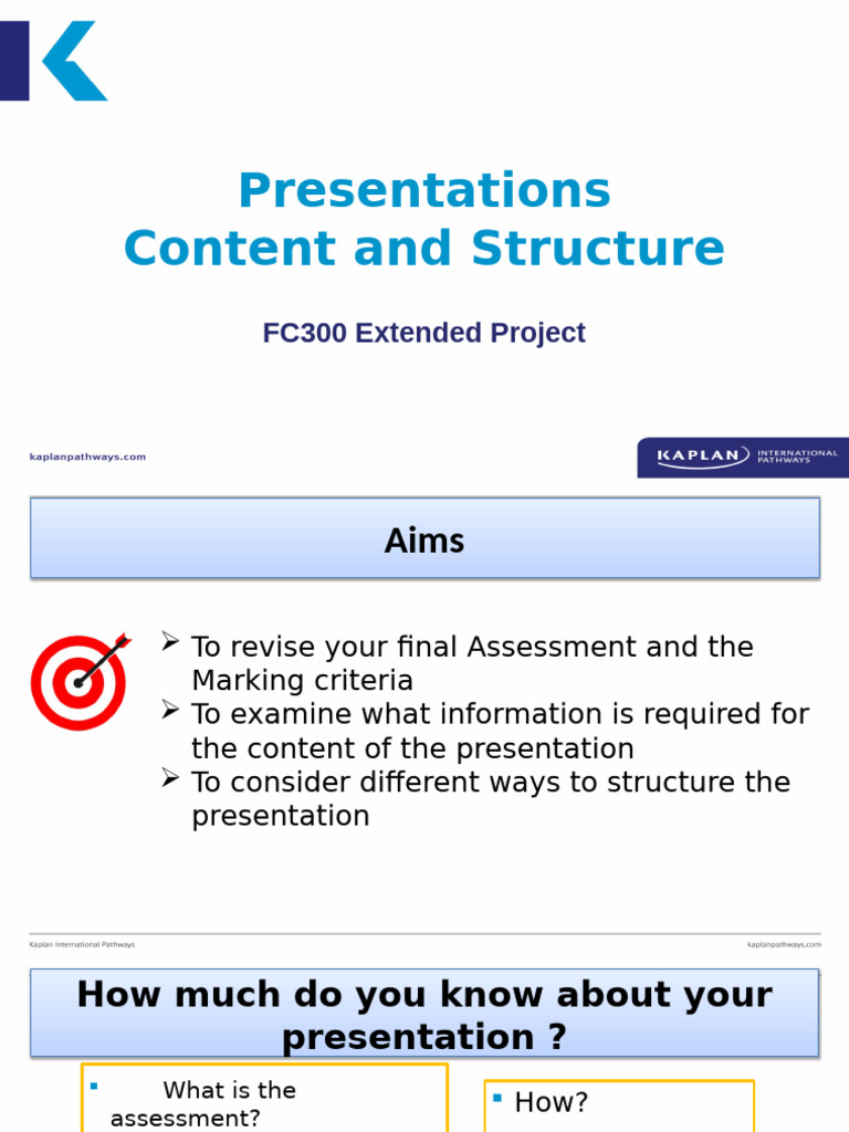 14. 1 Content and Structure of Presentations - Develop - Lessons - PPT ...