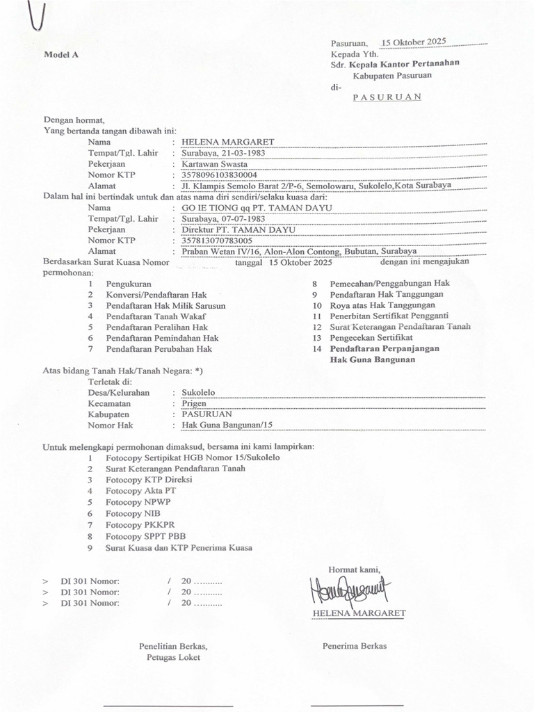Form HGB 15 | PDF