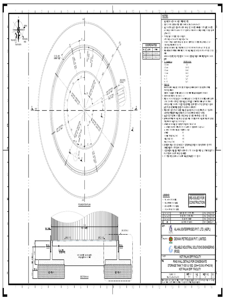 Dik 2000 Civ DWG 0008 B (Ring Wall) | PDF