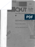Geomechanika 10 - Mechanika Zemin - Skriptum ČVUT
