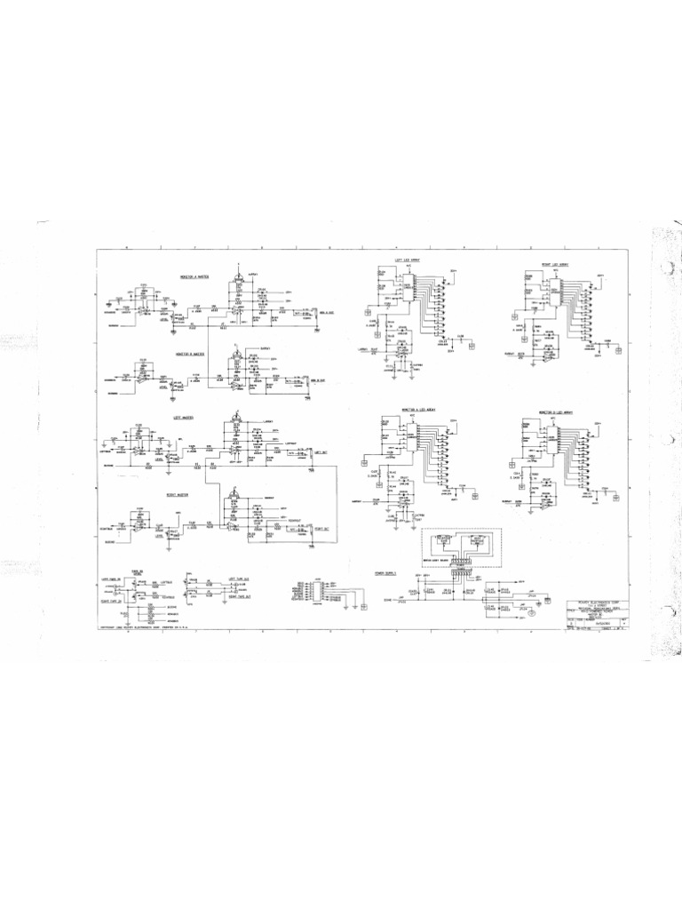 Peavey XR800 XR1200D Schematic PDF