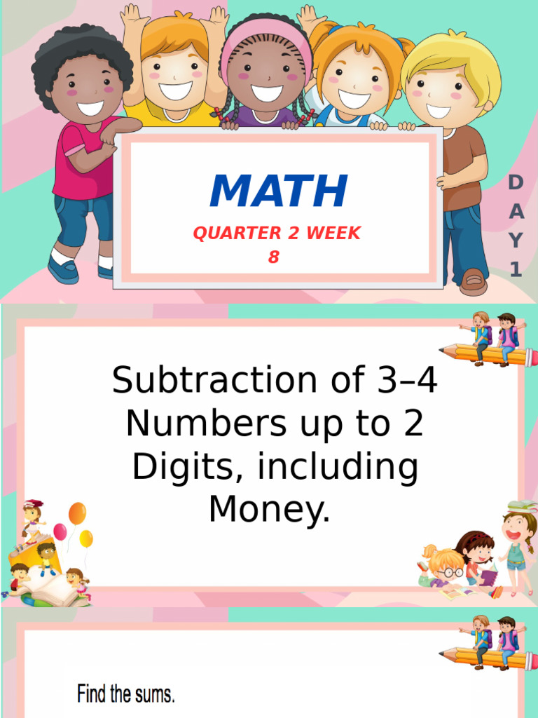 MATH (5) | PDF | Subtraction