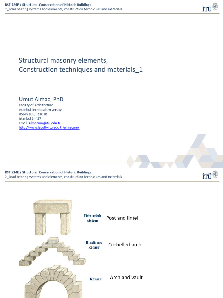 Structural Conservation Techniques Overview | PDF | Bending | Strength ...