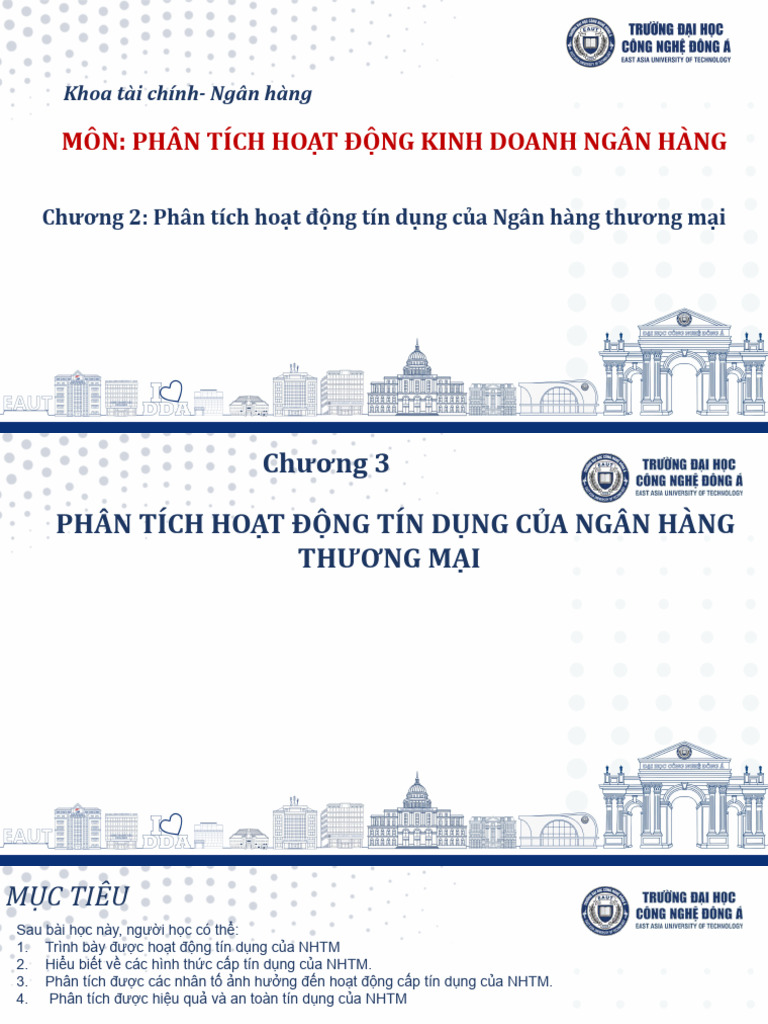 Chương 3 - PT Ho T Đ NG Tín D NG C A NHTM | PDF