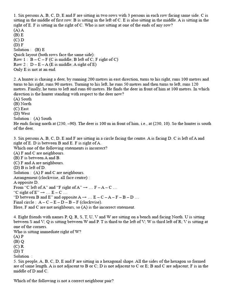 Logical Reasoning and Data Interpretation | PDF | Sampling (Statistics ...
