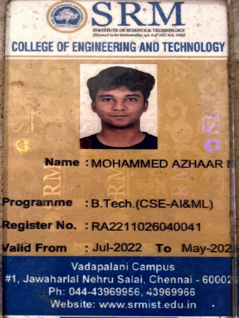 B.Tech. CSE AI & ML Student Profile | PDF