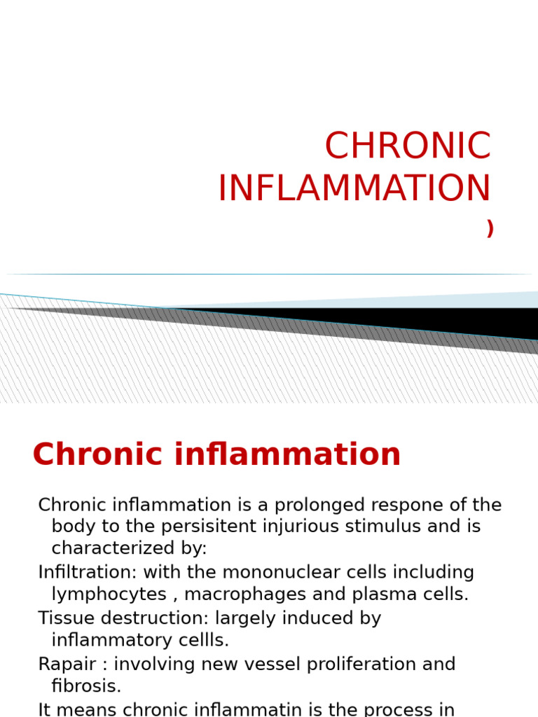 Understanding Chronic Inflammation | PDF | Inflammation | Macrophage