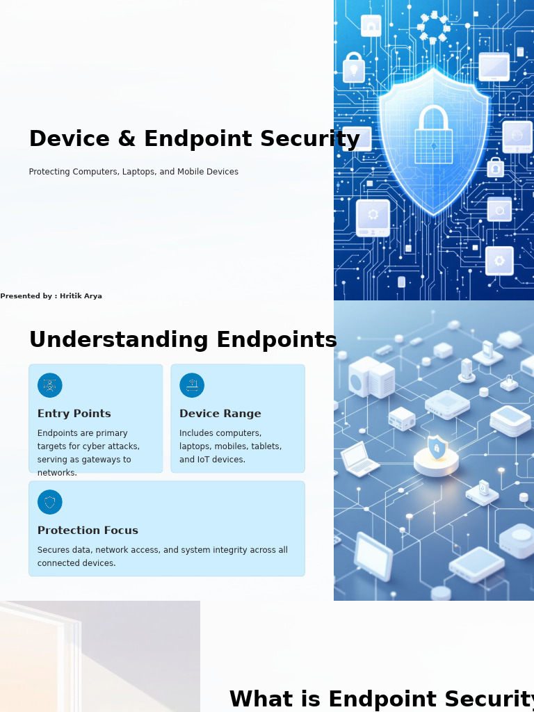 Endpoint Security: Protect Devices from Threats | PDF | Security ...