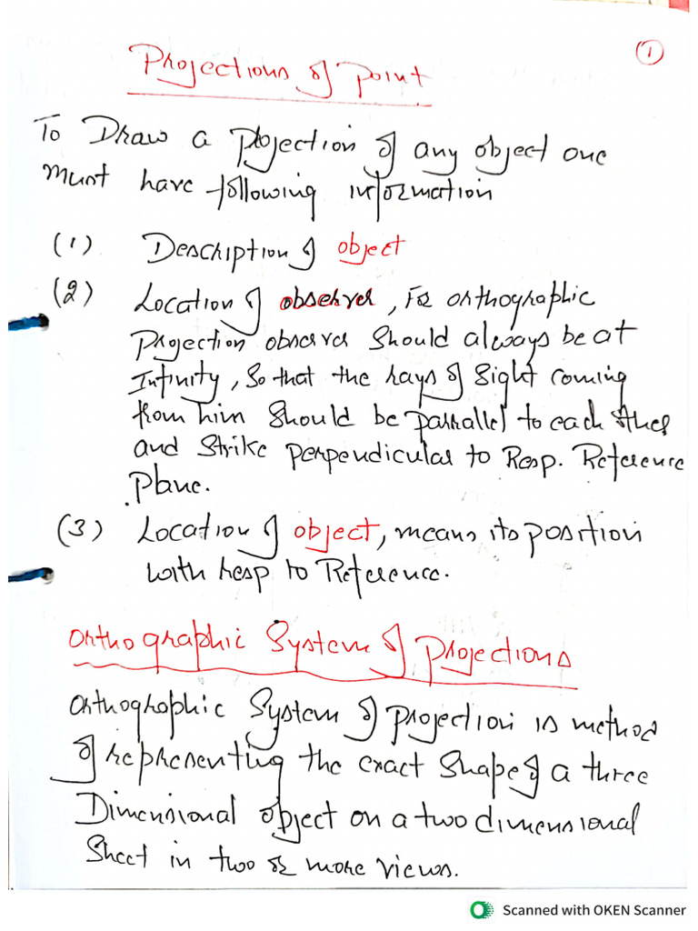 Point & Line Notes | PDF