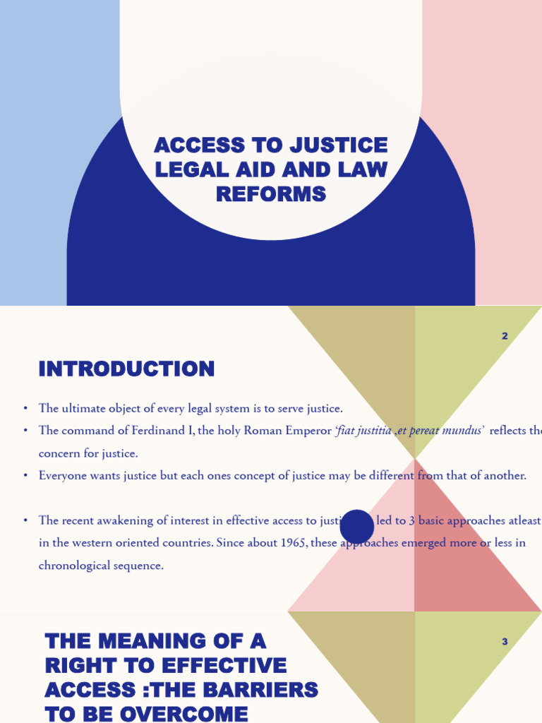 Access to Justice: Legal Aid Challenges | PDF | Legal Aid | Mediation