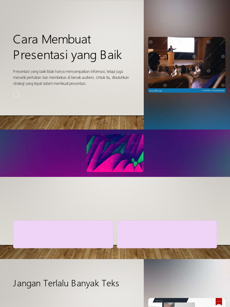 Tips Membuat Presentasi Menarik dan Efektif | PDF
