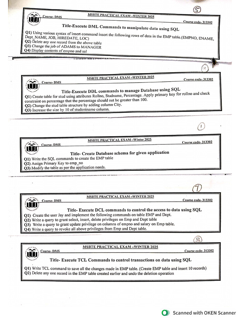 Dms External Practical | PDF