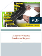 How to Write a Business