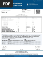 Complete Blood Count Test Results | PDF