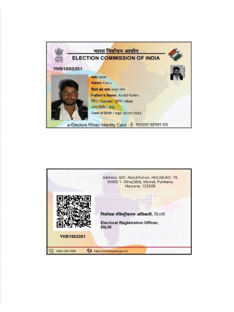 Voter Id | PDF