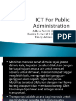 ICT For Public Administration