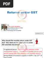 GST101A Return Form Instructions | PDF | Value Added Tax | Taxes