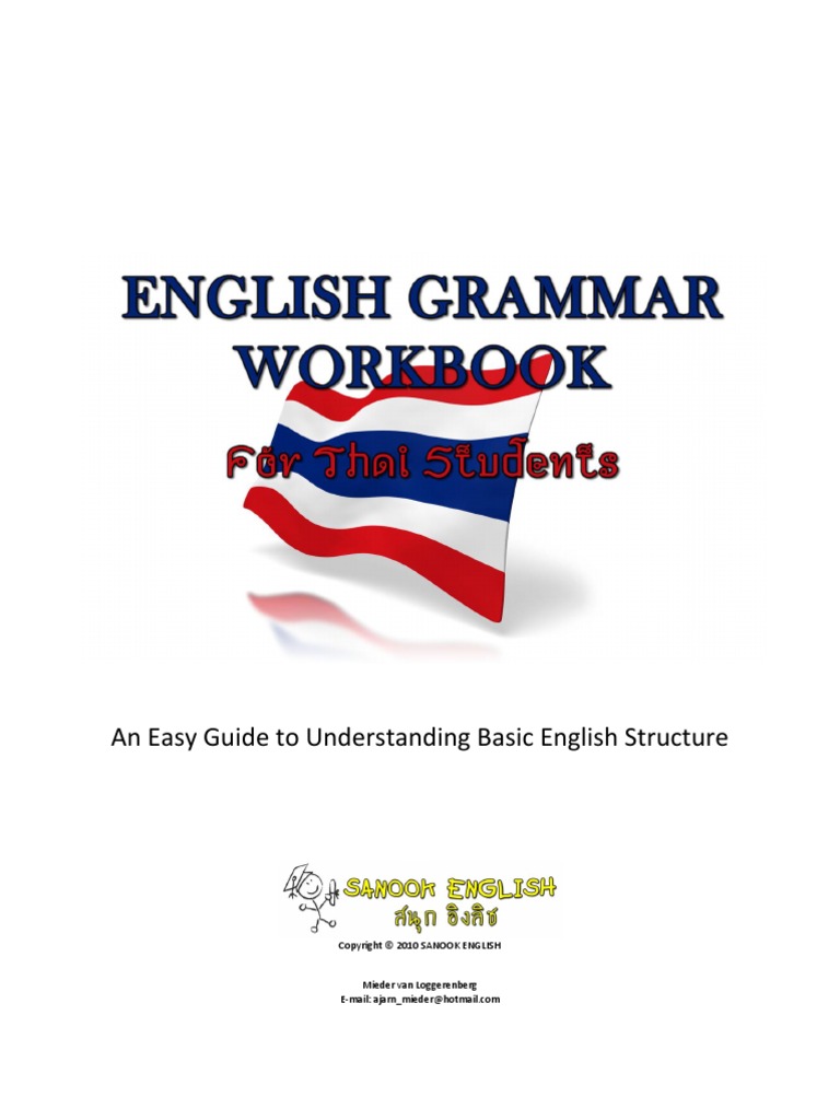 English Grammar Workbook For Thai Students | PDF | Pronoun | Verb