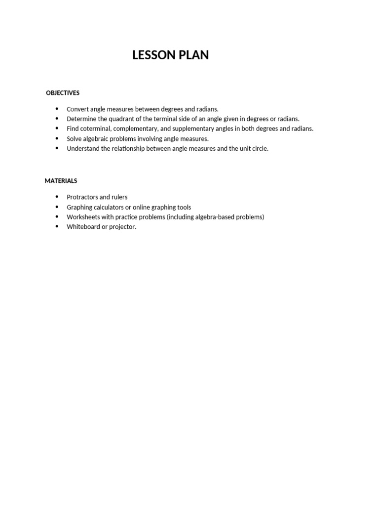 Lesson Plan-WPS Office | PDF