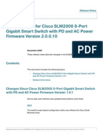 Cisco SLM2008 2.0.0.10 Release Notes