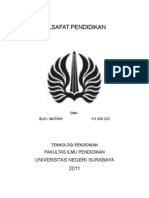 FILSAFAT PENDIDIKAN PANCASILA