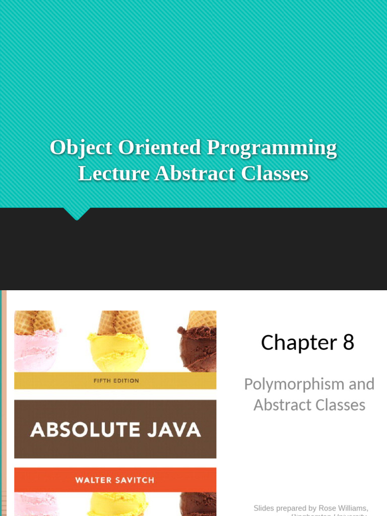 OOPs - Lec40 Abstract Class | PDF | Class (Computer Programming ...