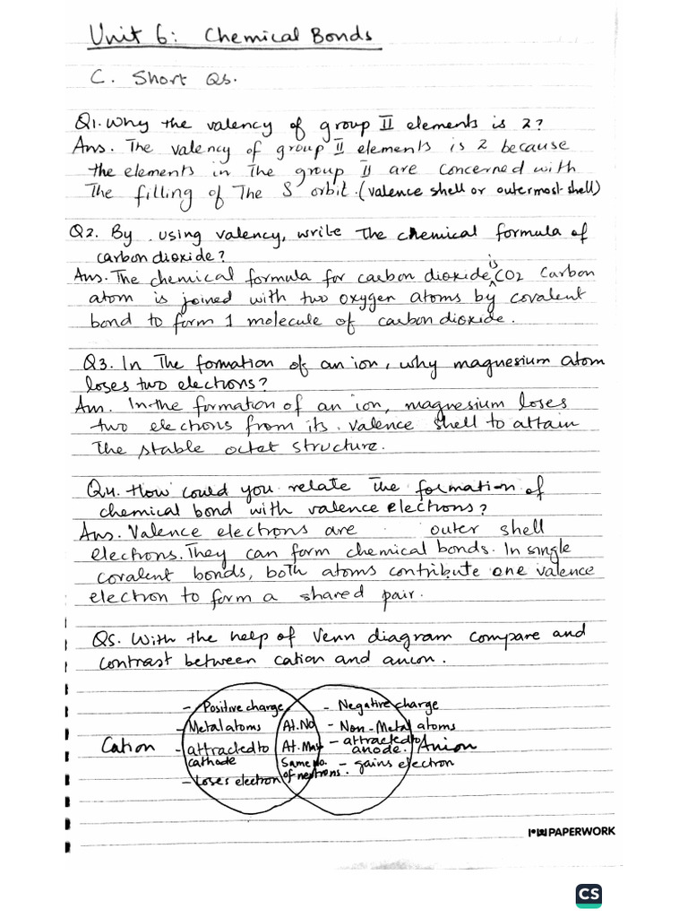 Class 7 Science Notes-3 | PDF