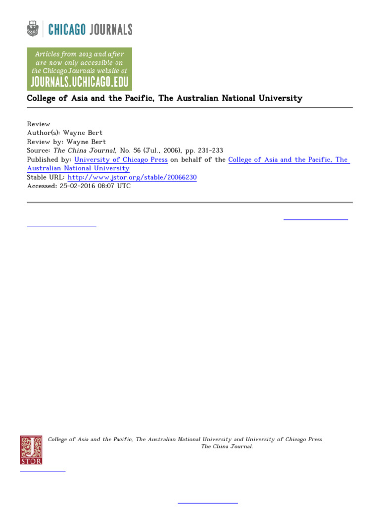 China and Southeast Asia _Global Changes and Regional Challenges | PDF ...