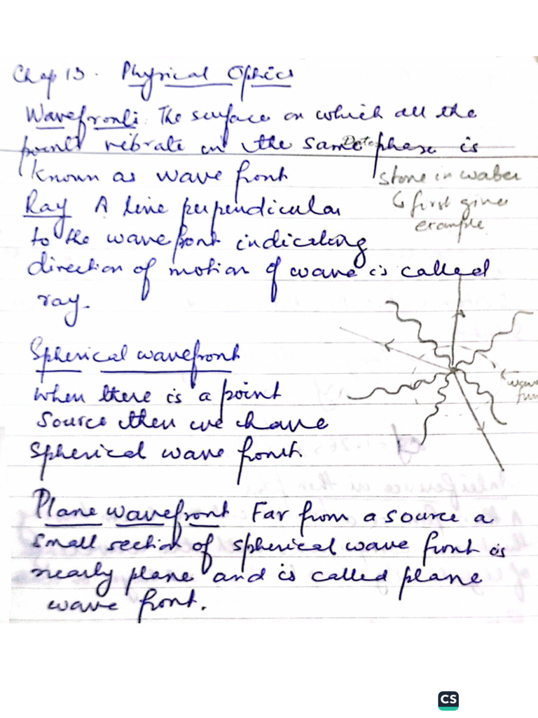 Chapter 13 Physical Optics SJC Notes | PDF