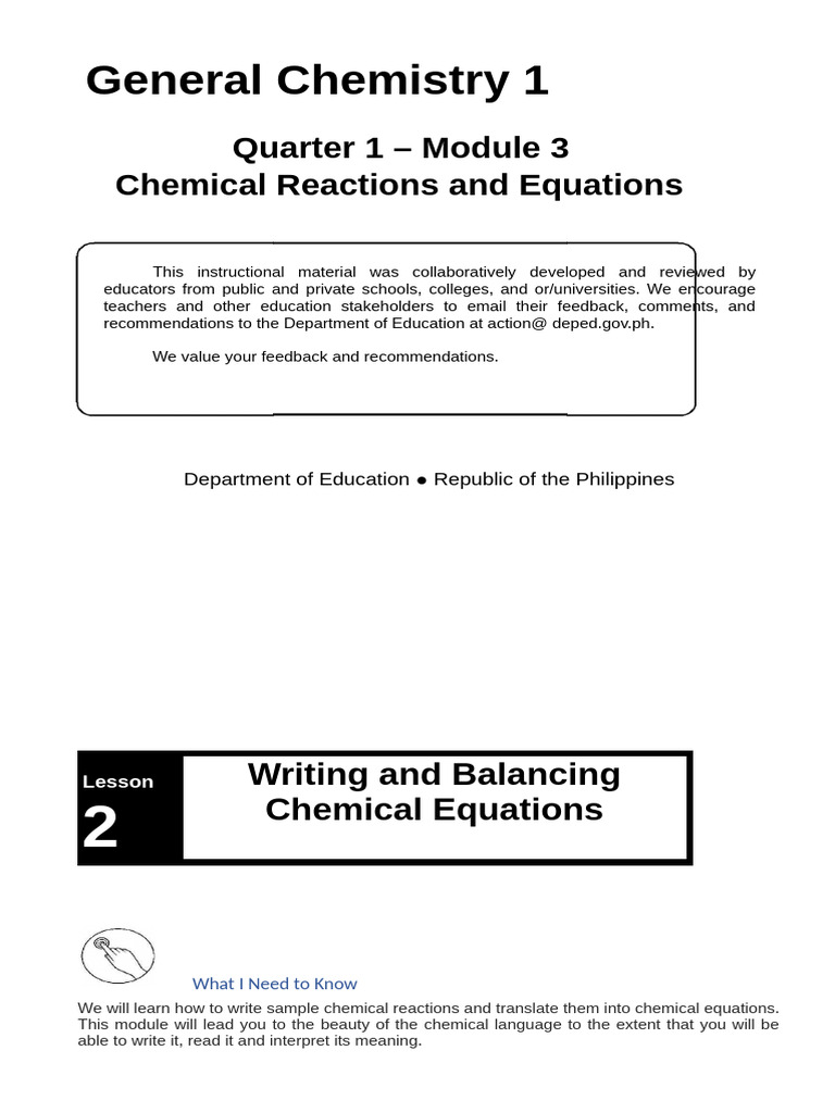 General Chemistry 1 LESSON 5 | PDF | Chemistry | Magnesium