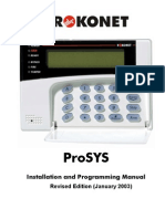 ProSys Installer Manual